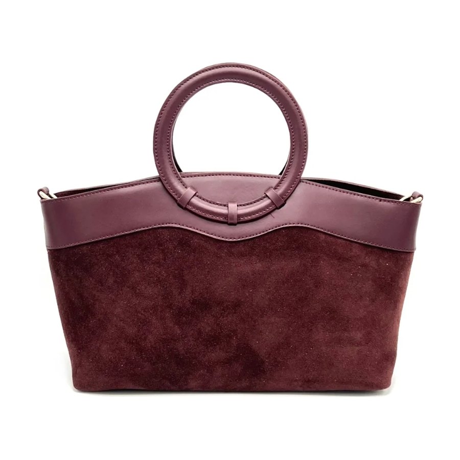 Borsa ad anello bordeaux
